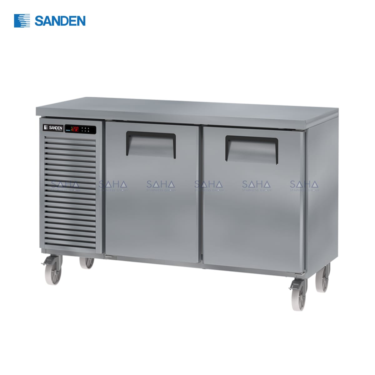 SCF2-1507-AR.jpg Sanden – 2 Doors – Under Counter Freezer - SCF2-1507-AR
