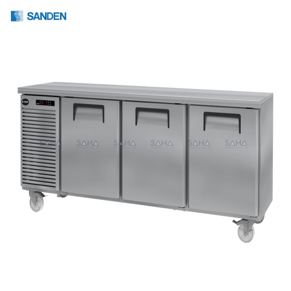 SCF2-1807-AR.jpg Sanden – 3 Doors – Under Counter Freezer - SCF2-1807-AR