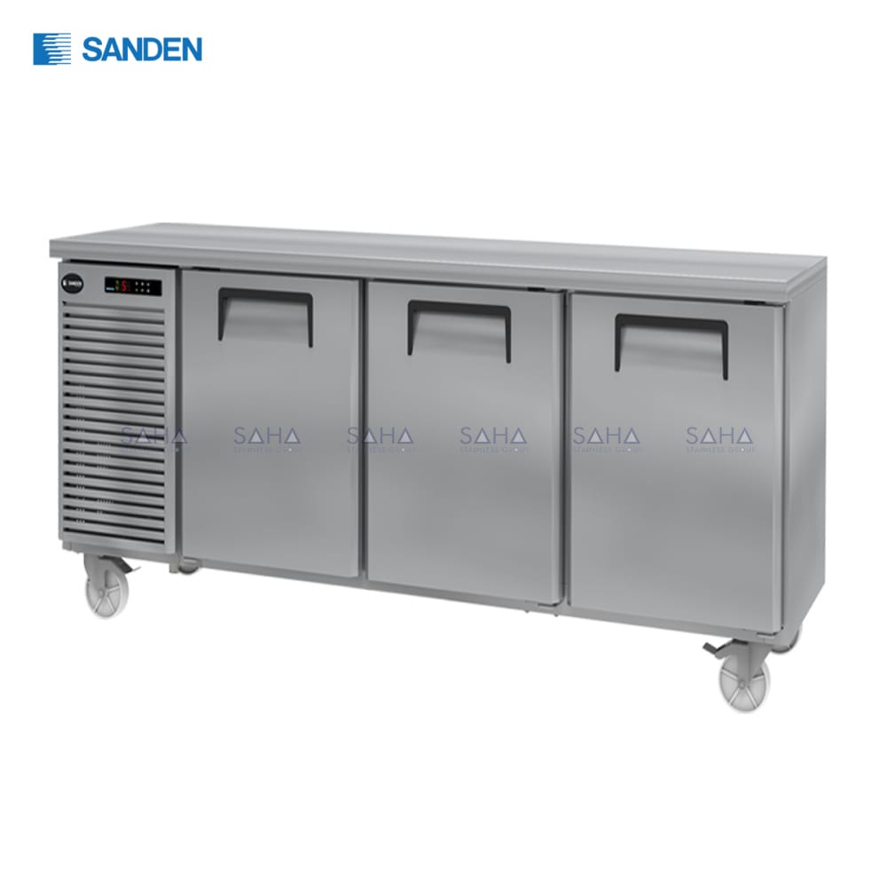 SCR2-1806-AR.jpg Sanden – 3 Doors - Under Counter Chiller - SCR2-1806-AR