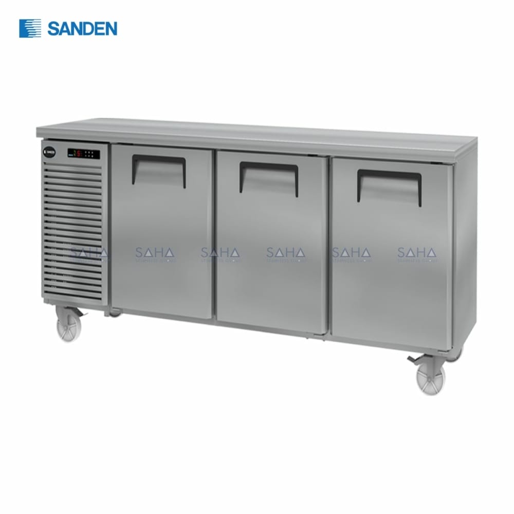 SCR2-1807-AR-2.jpg Sanden – 3 Doors - Under Counter Chiller - SCR2-1807-AR