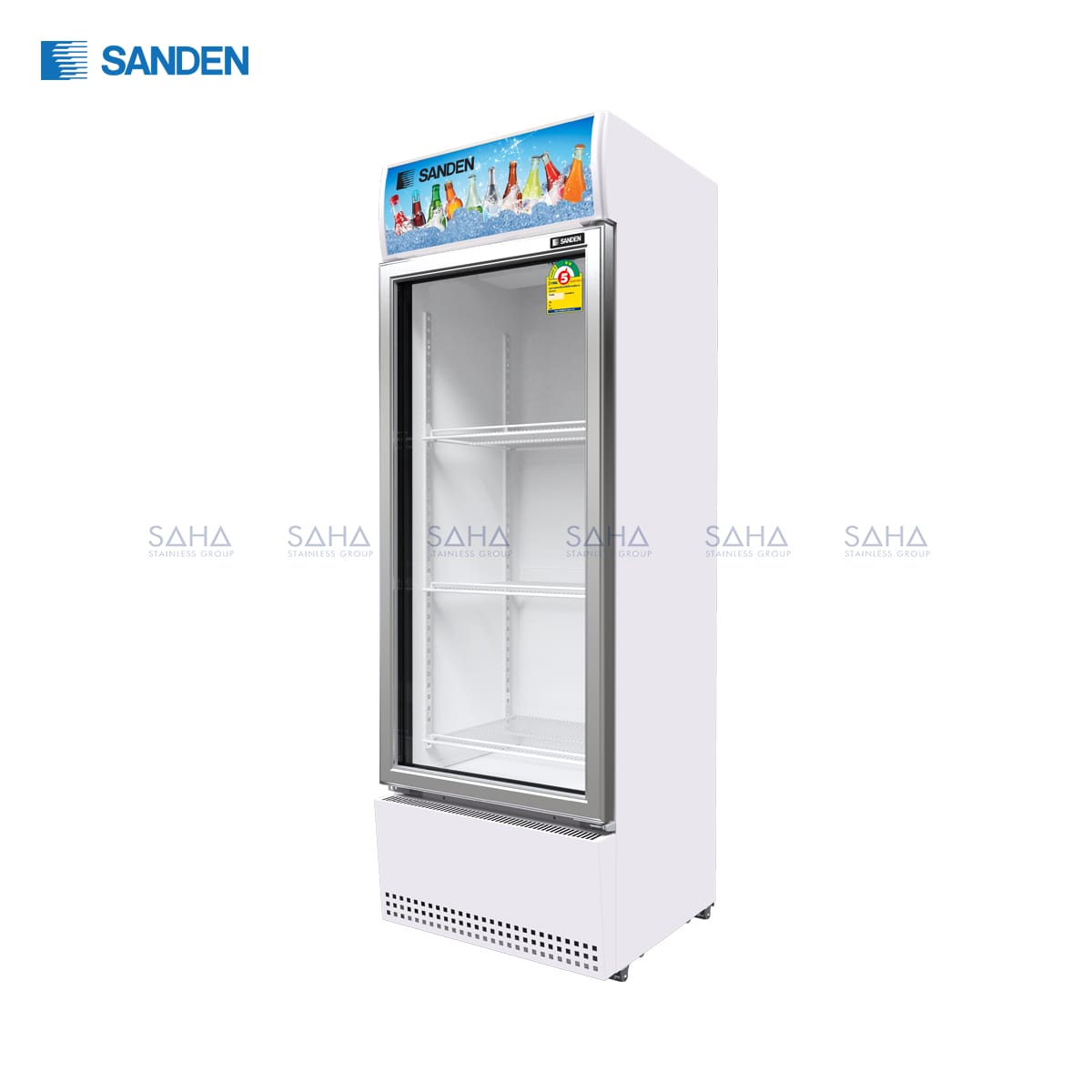 SEA-0305.jpg Sanden - 1 Door - Beverage Cooler Series A - SEA-0305