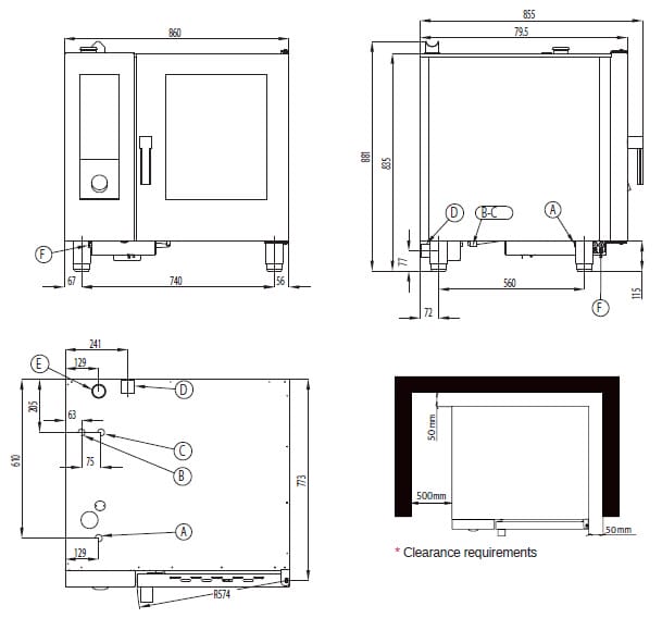 SEHE061W-data.jpg Giorik - Steambox Evolution Touch with Symbiotic Steam - SEHE061W