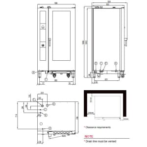 SEHE201W-data.jpg Giorik - Steambox Evolution Touch with Symbiotic Steam - SEHE201W