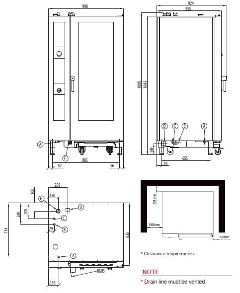 SEHE201W-data.jpg Giorik - Steambox Evolution Touch with Symbiotic Steam - SEHE201W