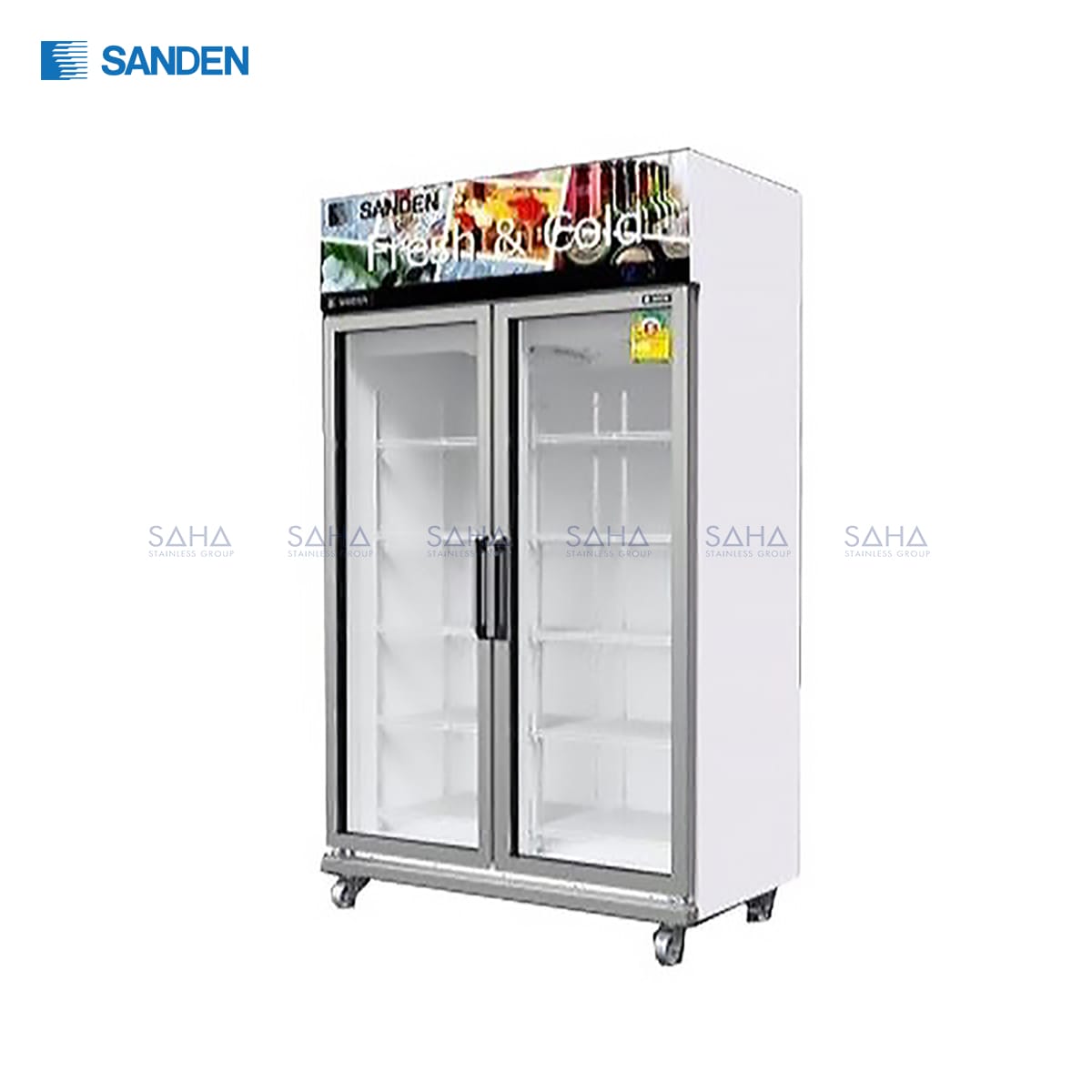SEM-1205.jpg Sanden – 2 Doors - Display Cooler - SEM-1205
