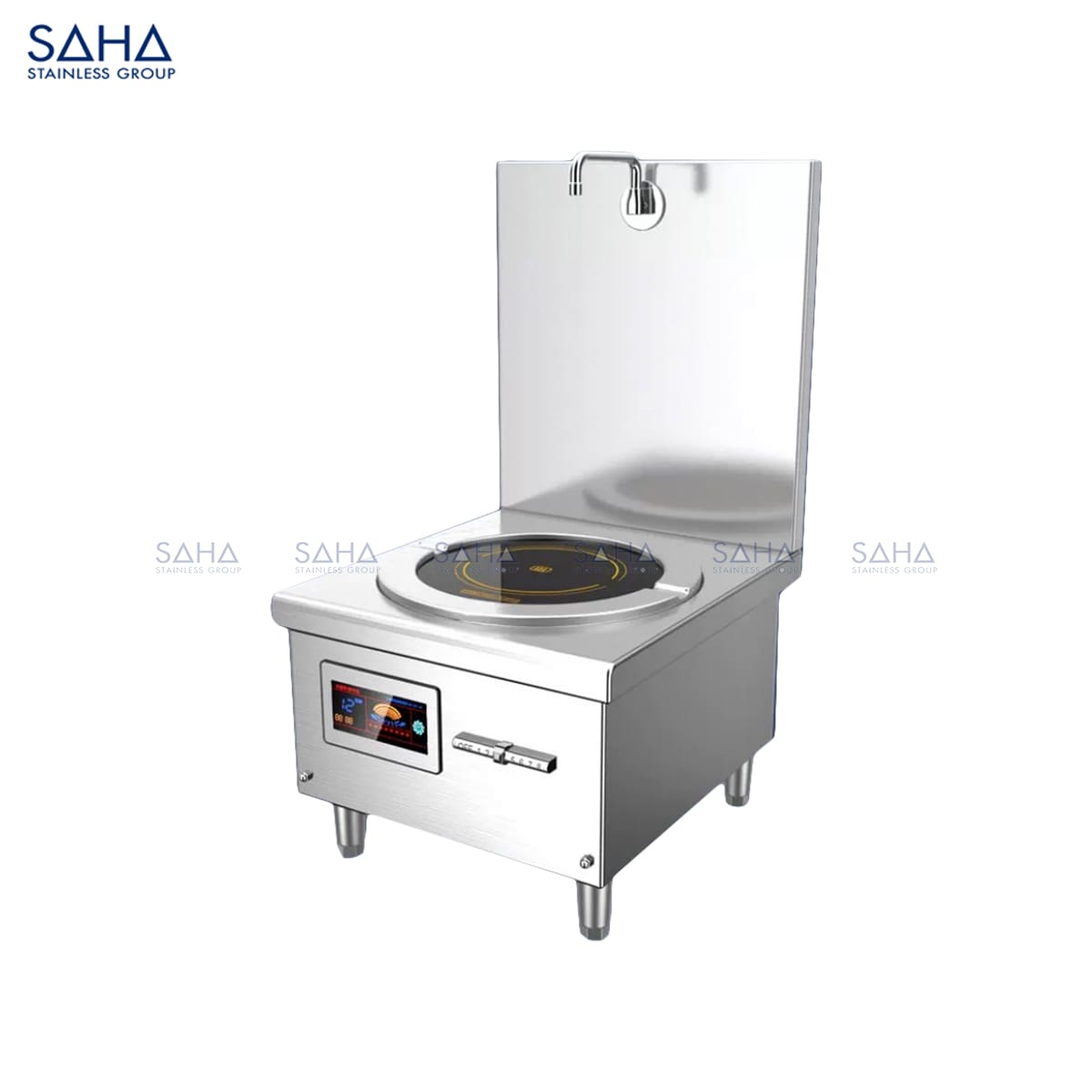 SHISS1R13P08.jpg SAHA - Single Induction Soup Cooker 8 KW – SHISS1R13P08