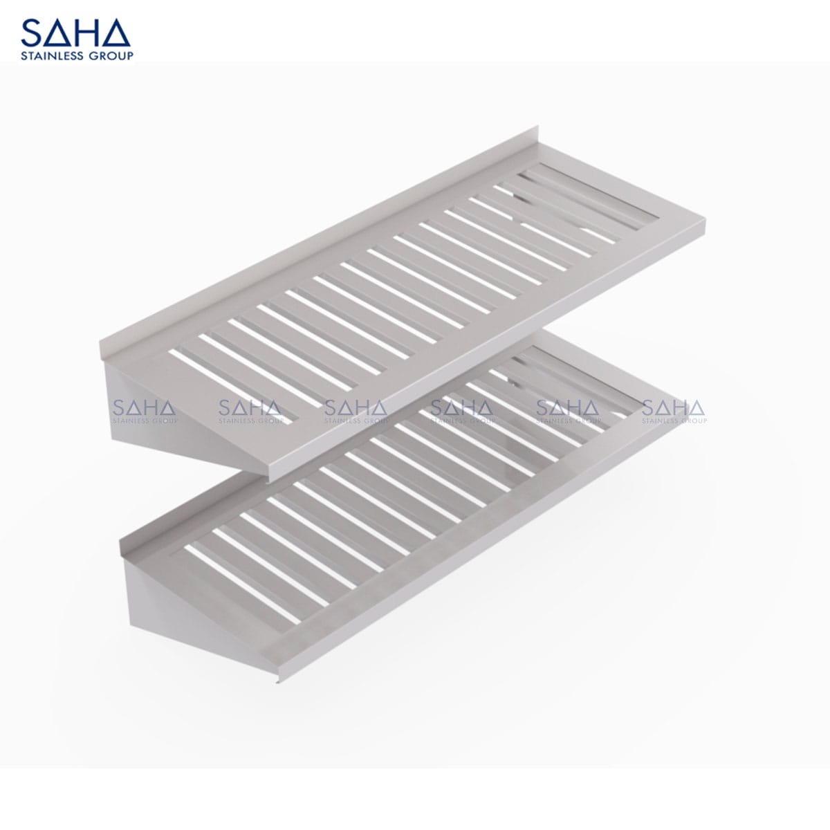 SHSH401-Wall-Slatted-Shelf-Doubleweb60.jpg SAHA - Double Slatted Wall Shelf – SHSH401