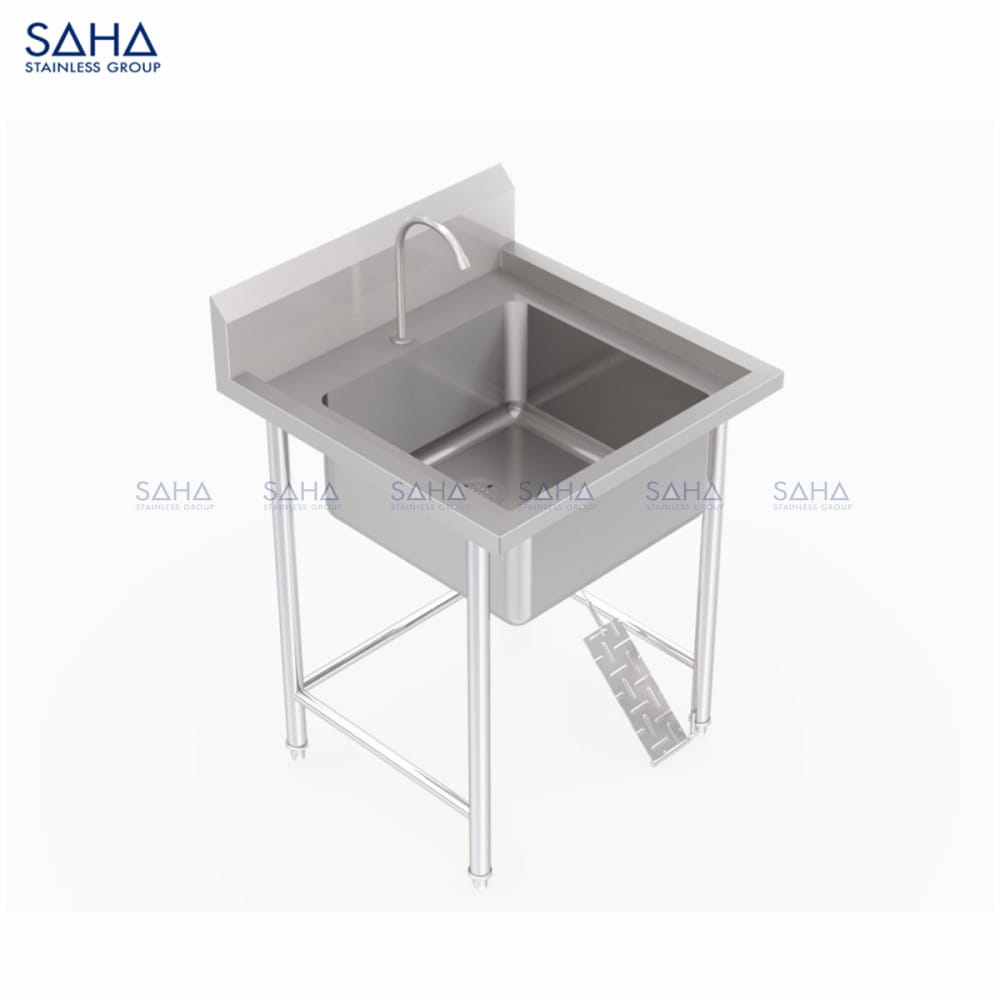 SHSK102-Hand-Wash-Sink-Foot-Operatedweb60.jpg SAHA - Hand Wash Sink (Foot Operated) – SHSK102