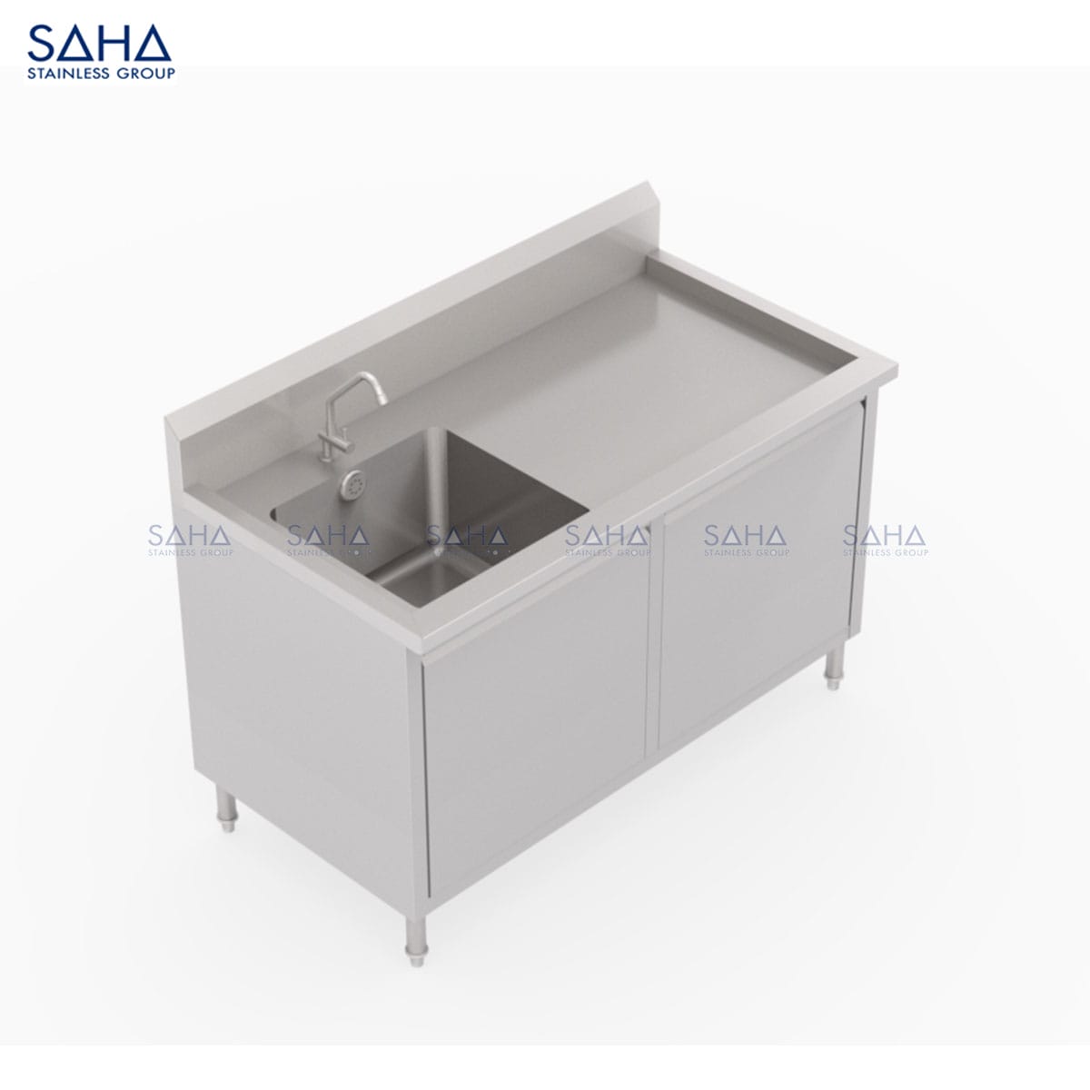SAHA - 1 Left-Hand Bowl Sink Cabinet – SHSK403