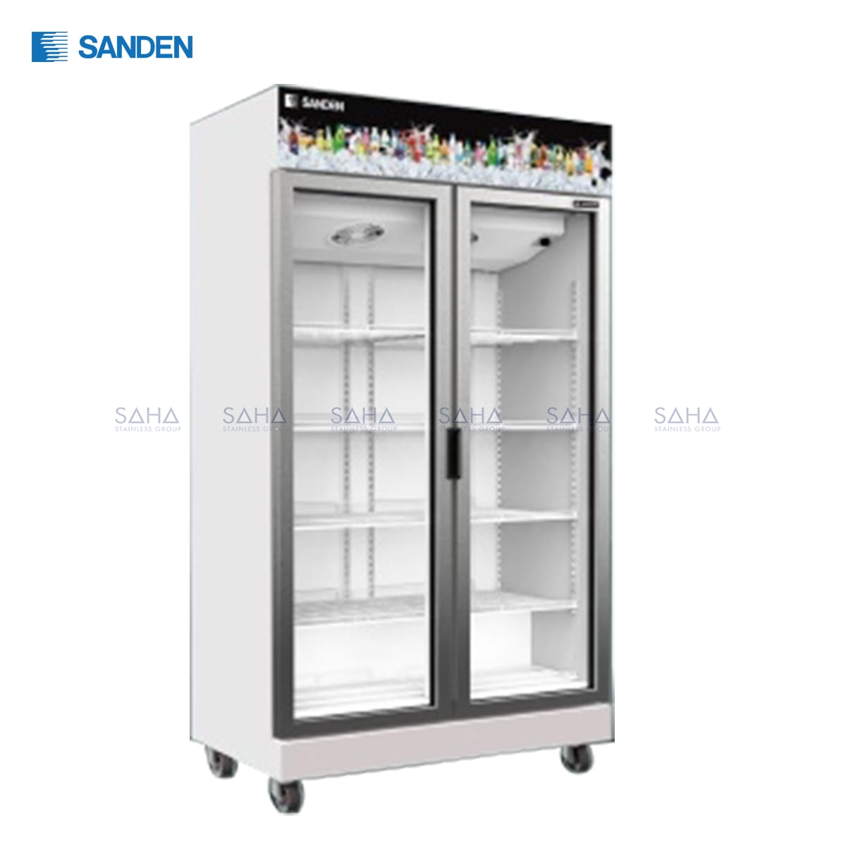SPN1005.jpg Sanden – 2 Doors – Display Cooler - SPN-1005