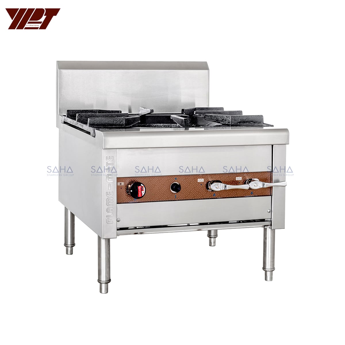 SPS-1-14FS-ลงเว็บ.jpg YPT - Flame-Mate 2.0 - 2 Ring Burner - Single Head - SPS-1-14F(S)