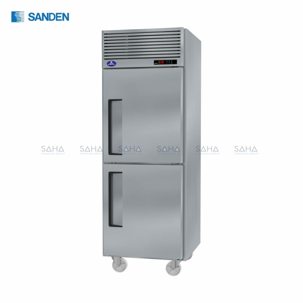 SRR2-0687-AS.jpg Sanden – 2 Doors - Reach-In Chiller - SRR2-0687-AS