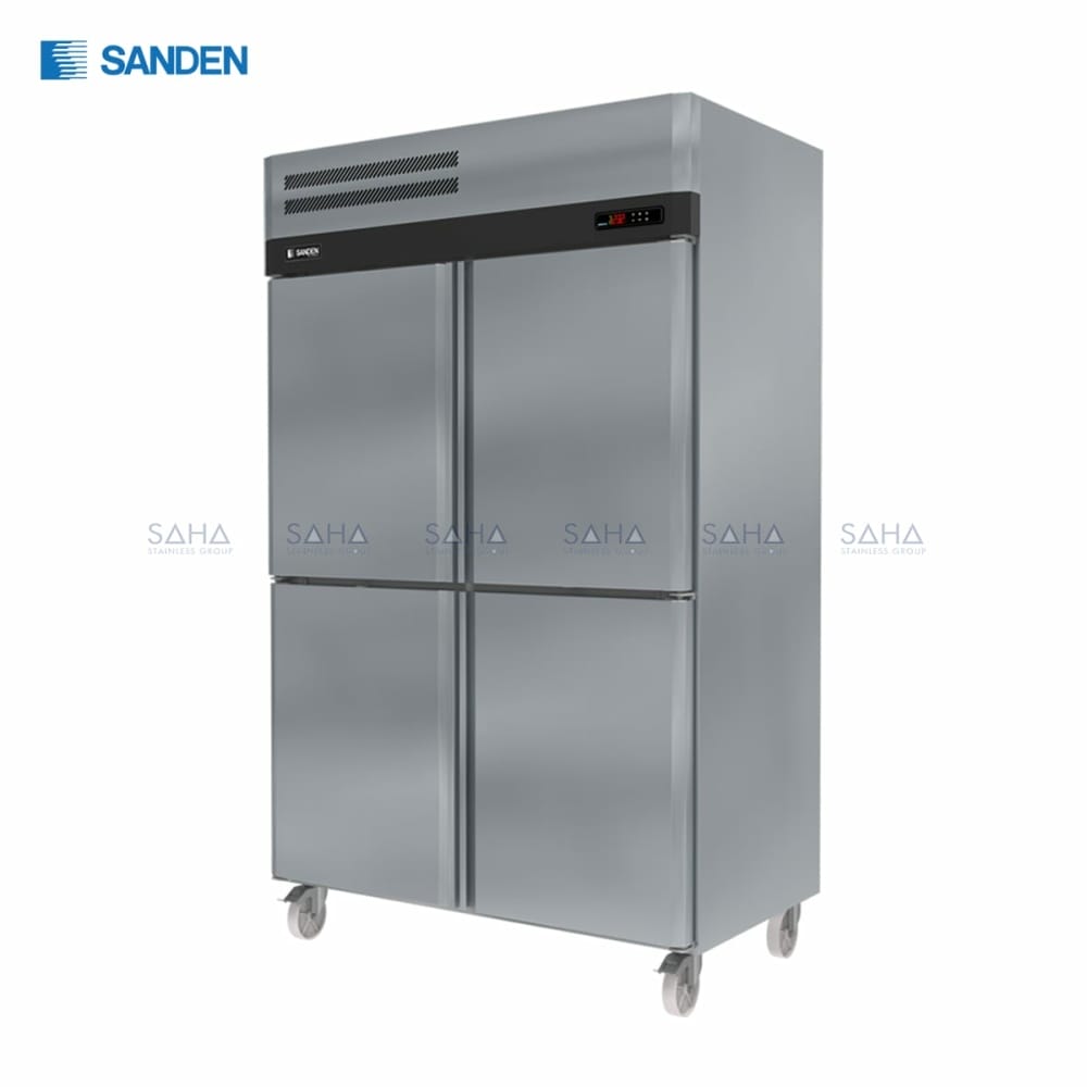 SRR3-1327-AR.jpg Sanden – 4 Doors - Reach-In Chiller - SRR3-1327-AR