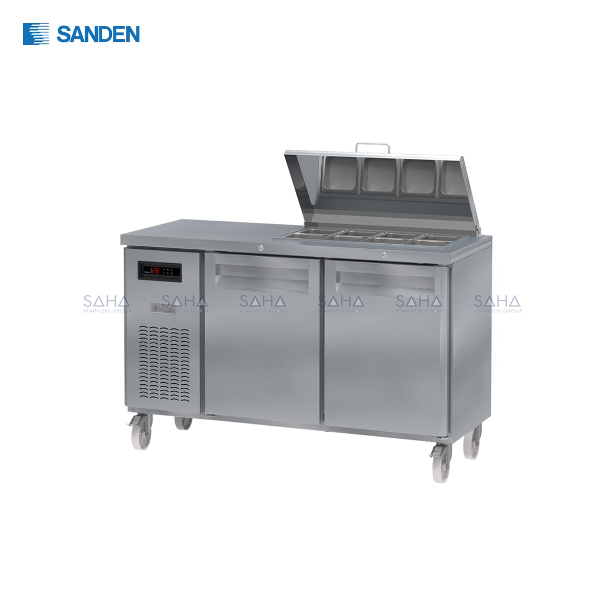 SSC3-1507-AR.jpg Sanden – 2 Doors – Under Counter - Salad Preparation – Chiller - SSC3-1507-AR