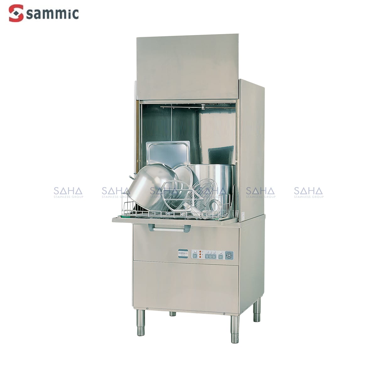 Utensil-washer-LU-61H.jpg เครื่องล้างภาชนะ Sammic รุ่น LU-61H ประสิทธิภาพสูง ล้างสะอาดรวดเร็ว