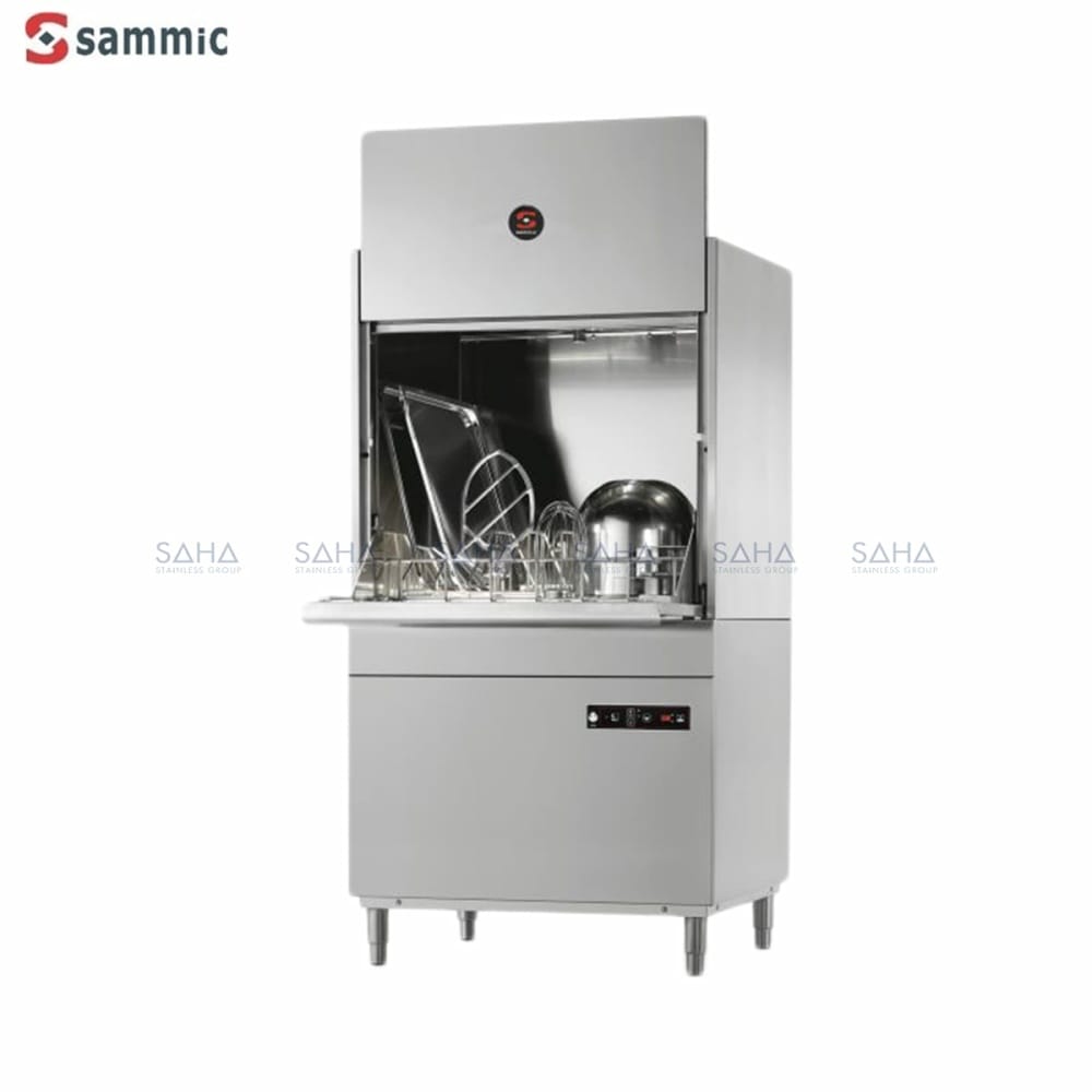 Utensil-washer-LU-75.jpg เครื่องล้างภาชนะ Sammic รุ่น LU-75 รองรับงานล้างภาชนะขนาดใหญ่