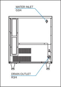 View_Back-210x300-1.jpg Hoshizaki - Ice Machine - IM-45CNE