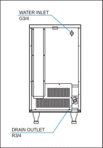 View_Back1-210x300-1.jpg Hoshizaki - Ice Machine - IM-30CNE