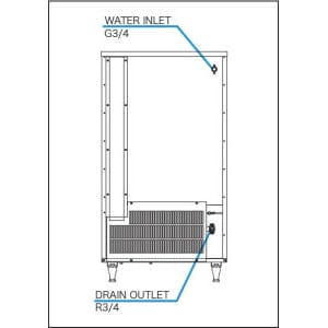 View_Back8-211x300-1.jpg Hoshizaki - Ice Machine - IM-130NE
