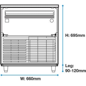 View_Front-300x267-1.jpg Hoshizaki - Ice Machine - IM-45CA