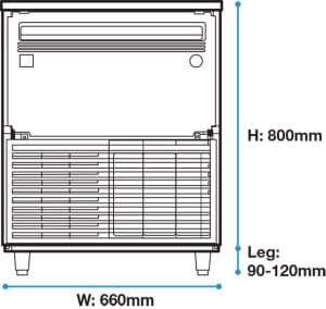 View_Front1-300x284-1.jpg Hoshizaki - Ice Machine - IM-65A