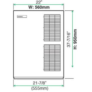 View_Front5-213x300-1.jpg Hoshizaki - Ice Machine - KM-650MAH-E