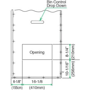 View_Ice-Drop-Zone3-227x300-1.jpg Hoshizaki - Ice Machine - KM-1301SAH-E