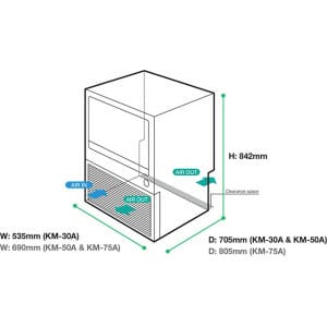 View_Perspective.jpg-300x171-1.jpeg Hoshizaki - Ice Machine - KM-75A