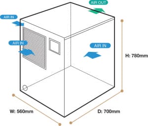 View_Perspective11-300x255-1.jpg Hoshizaki - Ice Machine - FM-600AKE