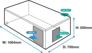View_Perspective6-300x174-1.jpg Hoshizaki - Ice Machine - IM-240DNE