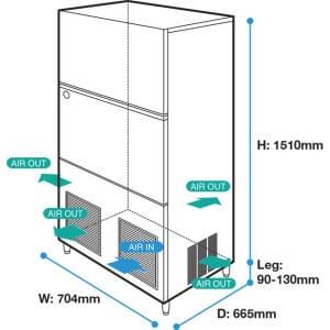 View_Perspective7-288x300-1.jpg Hoshizaki - Ice Machine - IM-240NE-23
