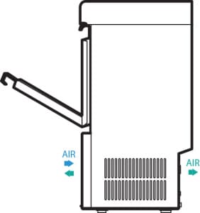 View_Side-282x300-1.jpg Hoshizaki - Ice Machine - LM-350M