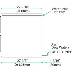View_Side3-300x256-1.jpg Hoshizaki - Ice Machine - KM-901MAH50