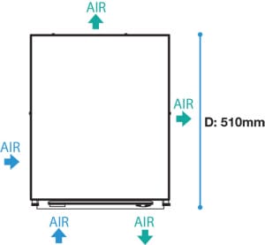 View_Top-300x277-1.jpg Hoshizaki - Ice Machine - IM-30CA