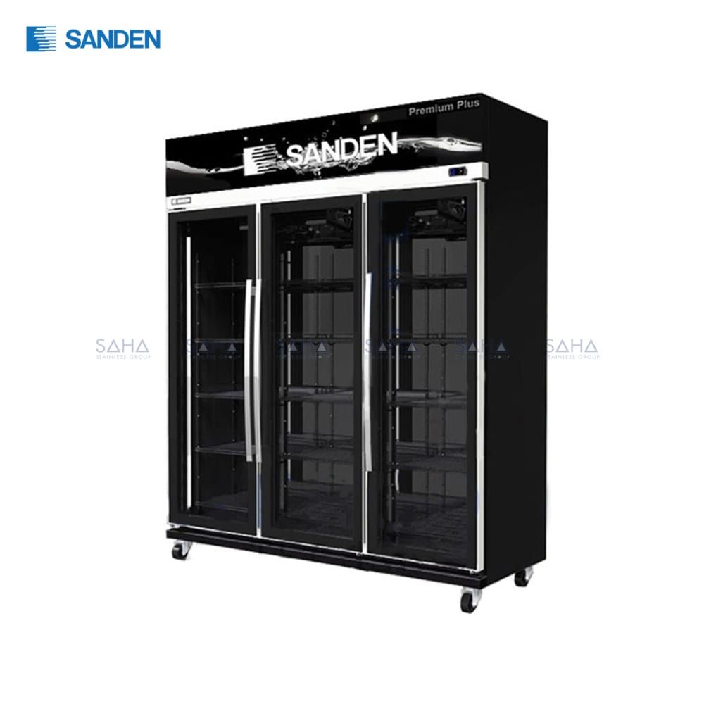 YEM-1605-Premium-Plus-1.jpg Sanden – 3 Doors - Display Cooler - YEM-1605P