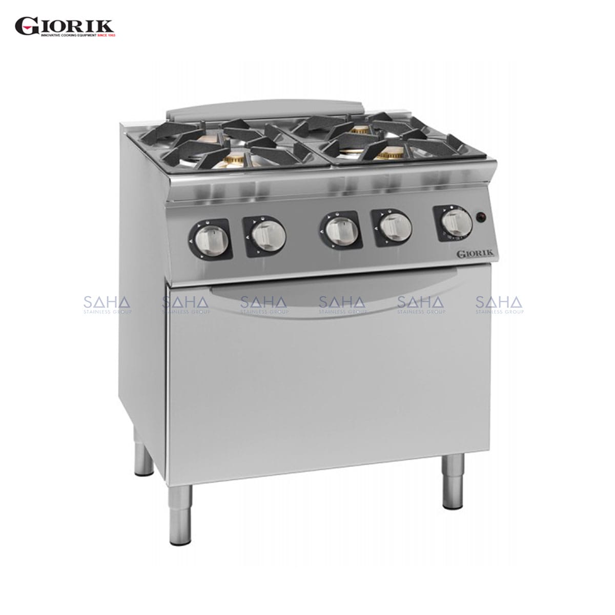 cg740fweb60.jpeg Giorik - Unika 700 - 4 Burner Gas Range On Gas Oven – CG740F