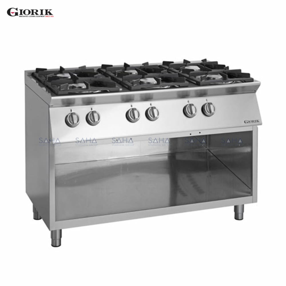 ecg760g-500x500web60.jpg Giorik - Unika 700 - 6 Burner Gas Range On Open Base Unit – CG760G