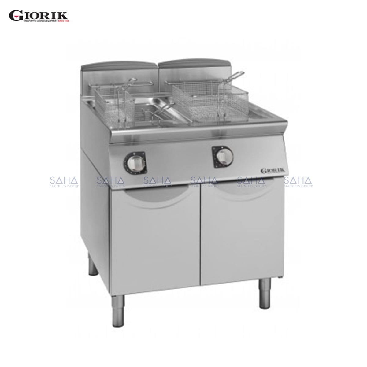 fe7213web60.jpeg Giorik - Unika 700 - 13+13 Litre Electric Fryer – FG7213