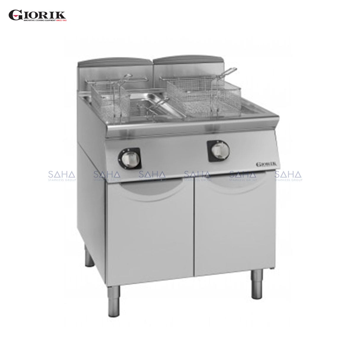 fg7213tweb60.jpeg Giorik - Unika 700 - 13+13 Litre Gas Fryer – FG7213T