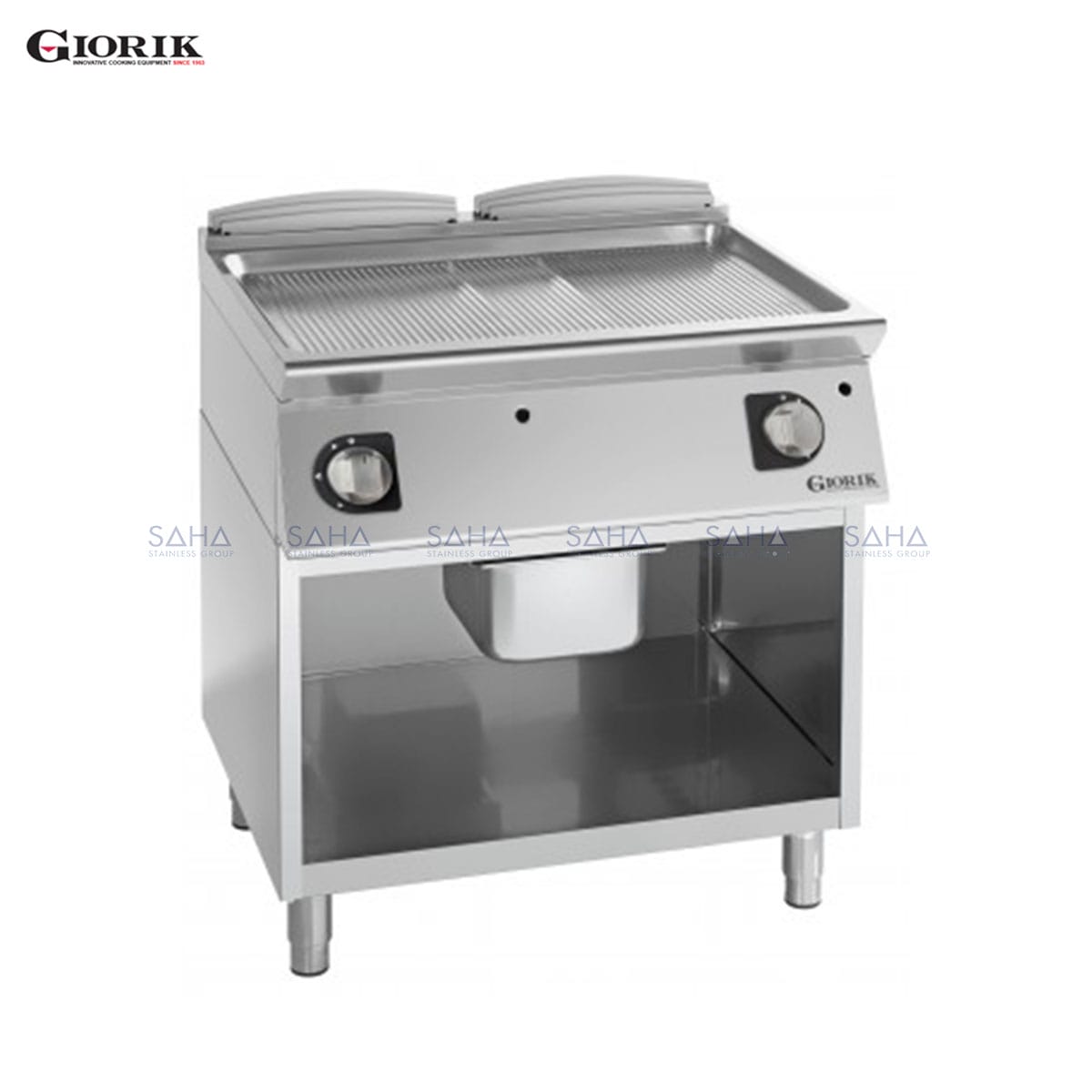 frg741gxweb60.jpeg Giorik - Unika 700 - Gas Fry Top With Open Unit, Duplex 2304 Ribbed Plate – FRG741GX
