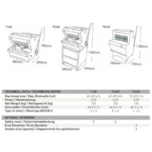 salva-data.jpg Salva - Bread Slicers - TZ-45