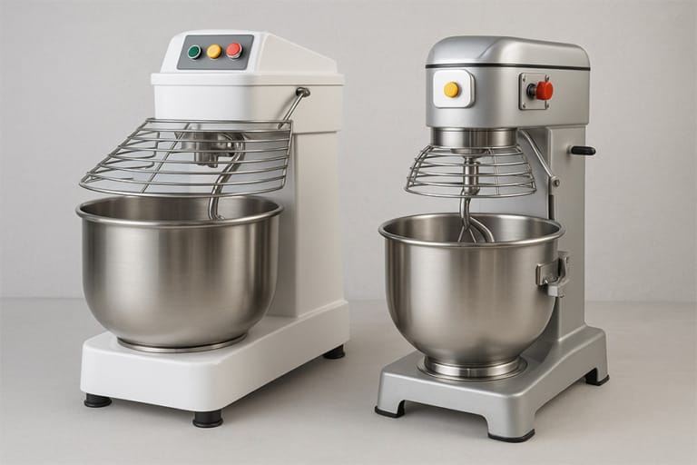 เครื่องนวดแป้ง Spiral Mixer และ Planetary Mixer สำหรับงานเบเกอรี่