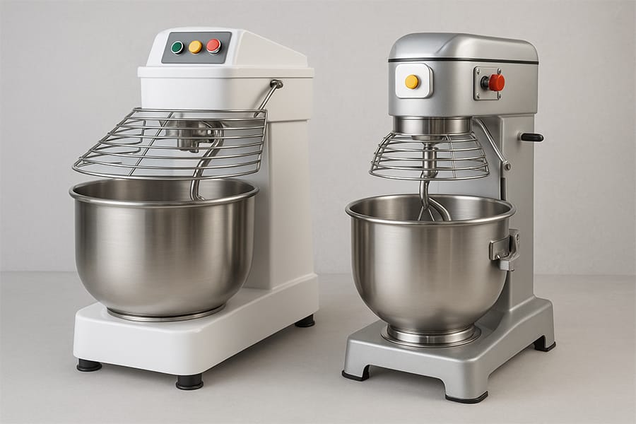 เครื่องนวดแป้ง Spiral Mixer และ Planetary Mixer สำหรับงานเบเกอรี่