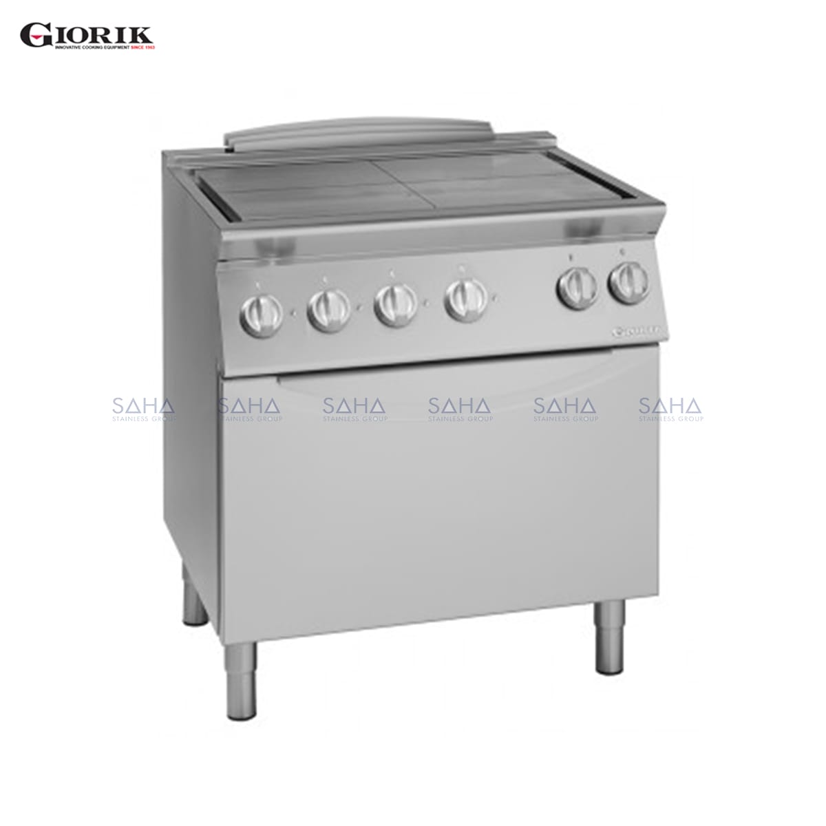 te740e-web.jpg Giorik - Unika700 - Electric Solid Top Hob On Electric Oven - TE-740E